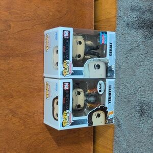 Set of Witcher Funko pops